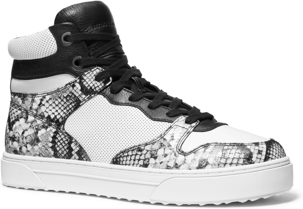

Кроссовки Barett High-Top Michael Kors, цвет Optic White/Black