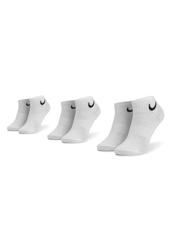 Комплект из 3 пар коротких носков Nike, белый