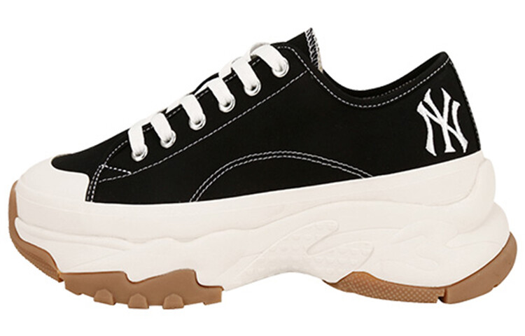 

Туфли унисекс из парусины Mlb Chunky High Low New York Yanker, черные