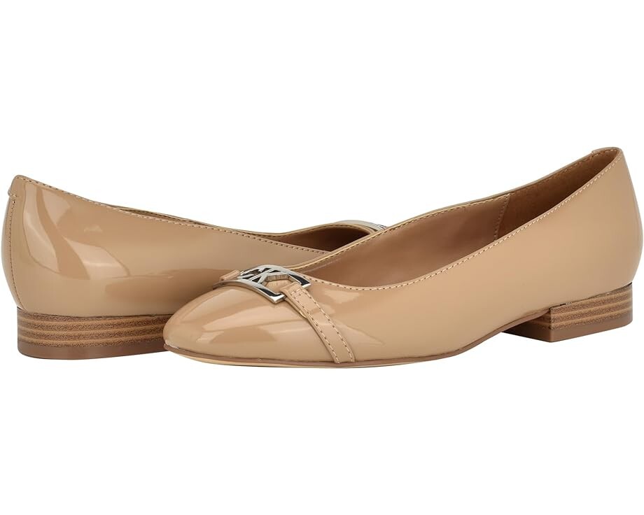 

Туфли на плоской подошве Calvin Klein Cherish, цвет Medium Natural Patent