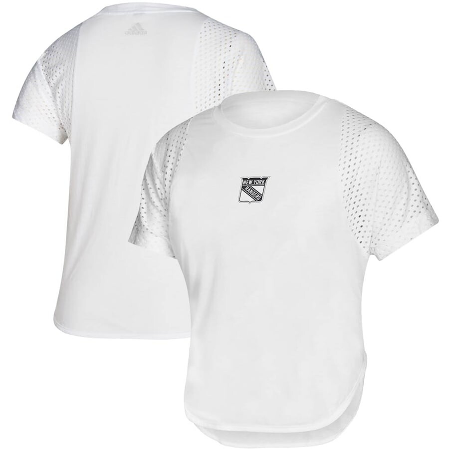 

Футболка с коротким рукавом adidas New York Rangers, белый