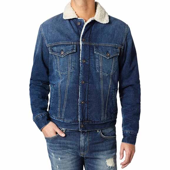 

Куртка Pepe Jeans Pinner DLX Denim, синий
