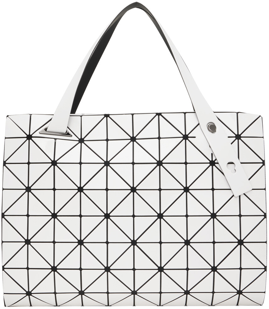 

Белая картонная сумка-тоут Bao Bao Issey Miyake, цвет White