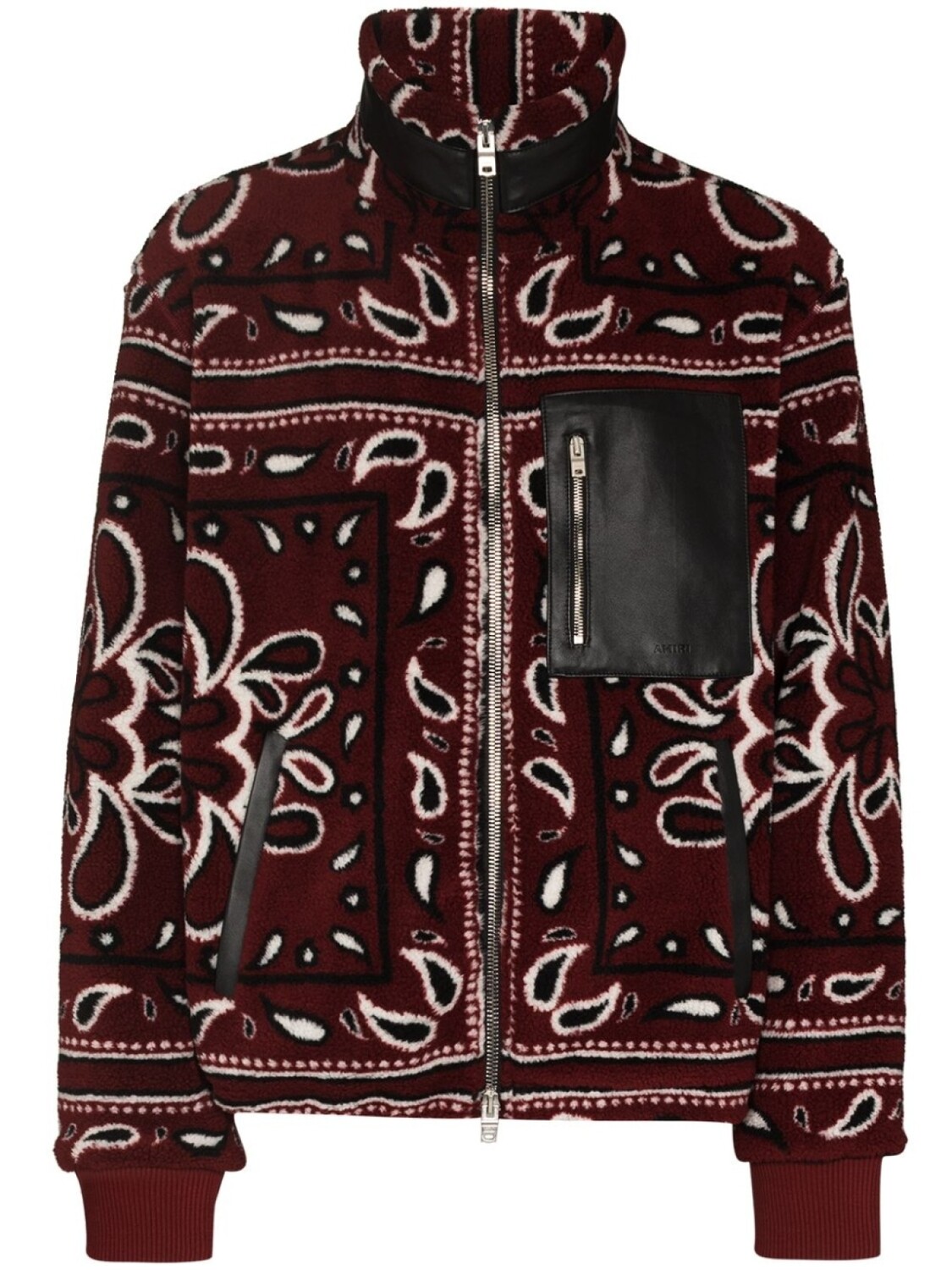 

Куртка с принтом Bandana AMIRI, красный