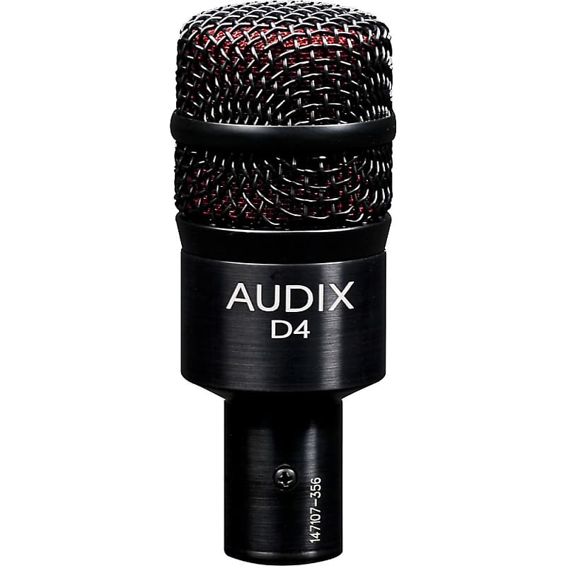 

Динамический микрофон Audix D4 Hypercardioid Dynamic Drum / Instrument Microphone