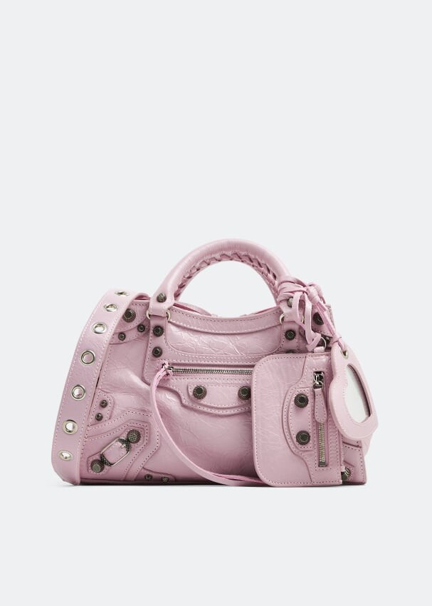 

Сумка Balenciaga Neo Cagole XS Top Handle, розовый