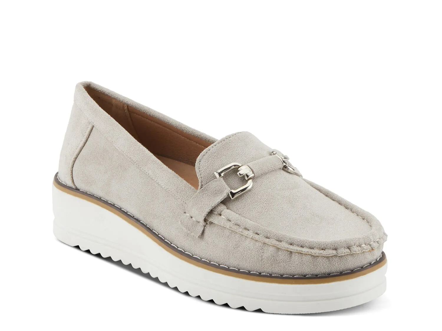 

Лоферы Canton Platform Loafer Flexus By Spring Step, серо-коричневый