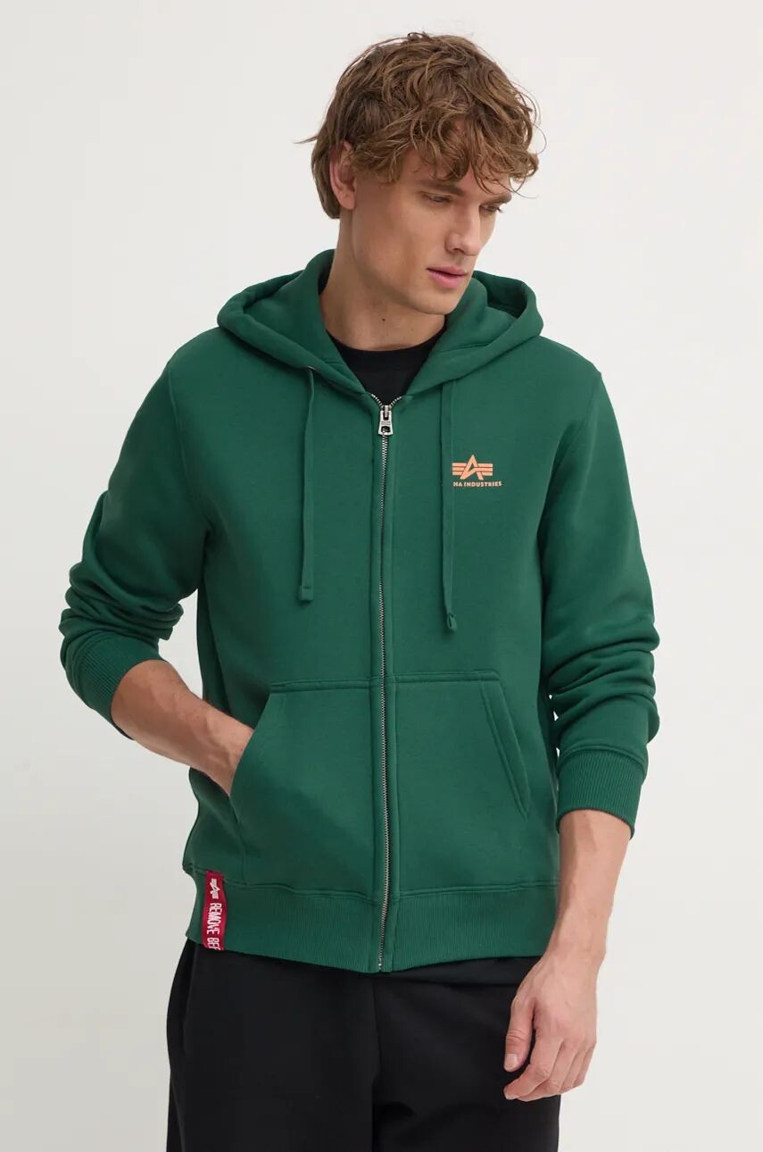 

Толстовка Alpha Industries, бирюзовый
