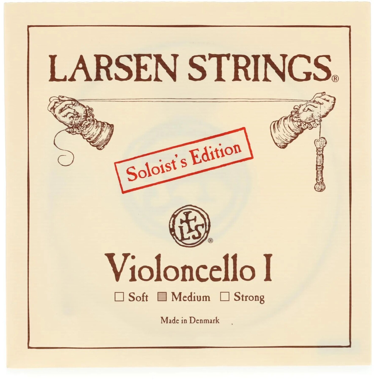 

Струна A для виолончели Larsen Soloist Edition — размер 4/4, среднее натяжение