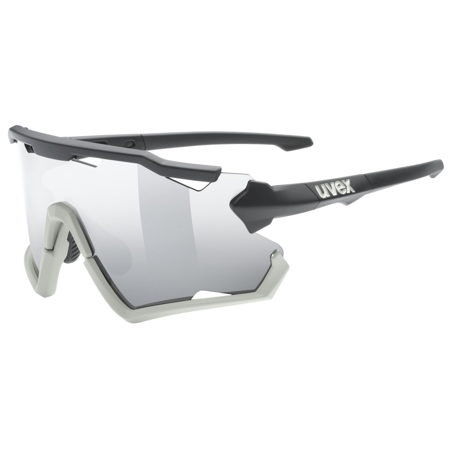 Велосипедные очки Uvex Sportstyle 228 Mirror Cat 3, цвет Black Sand Mat