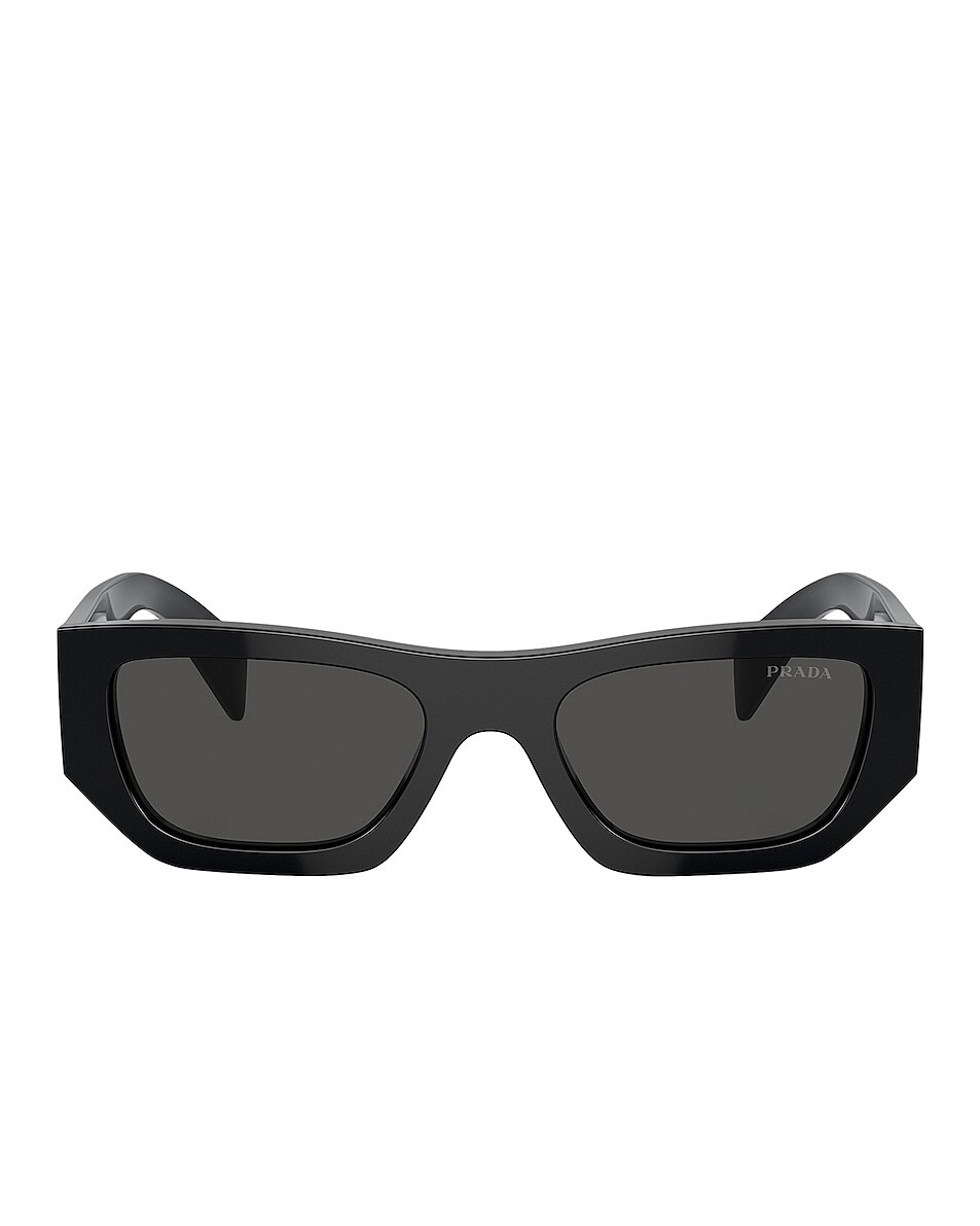 

Солнцезащитные очки Prada Rectangle, черный