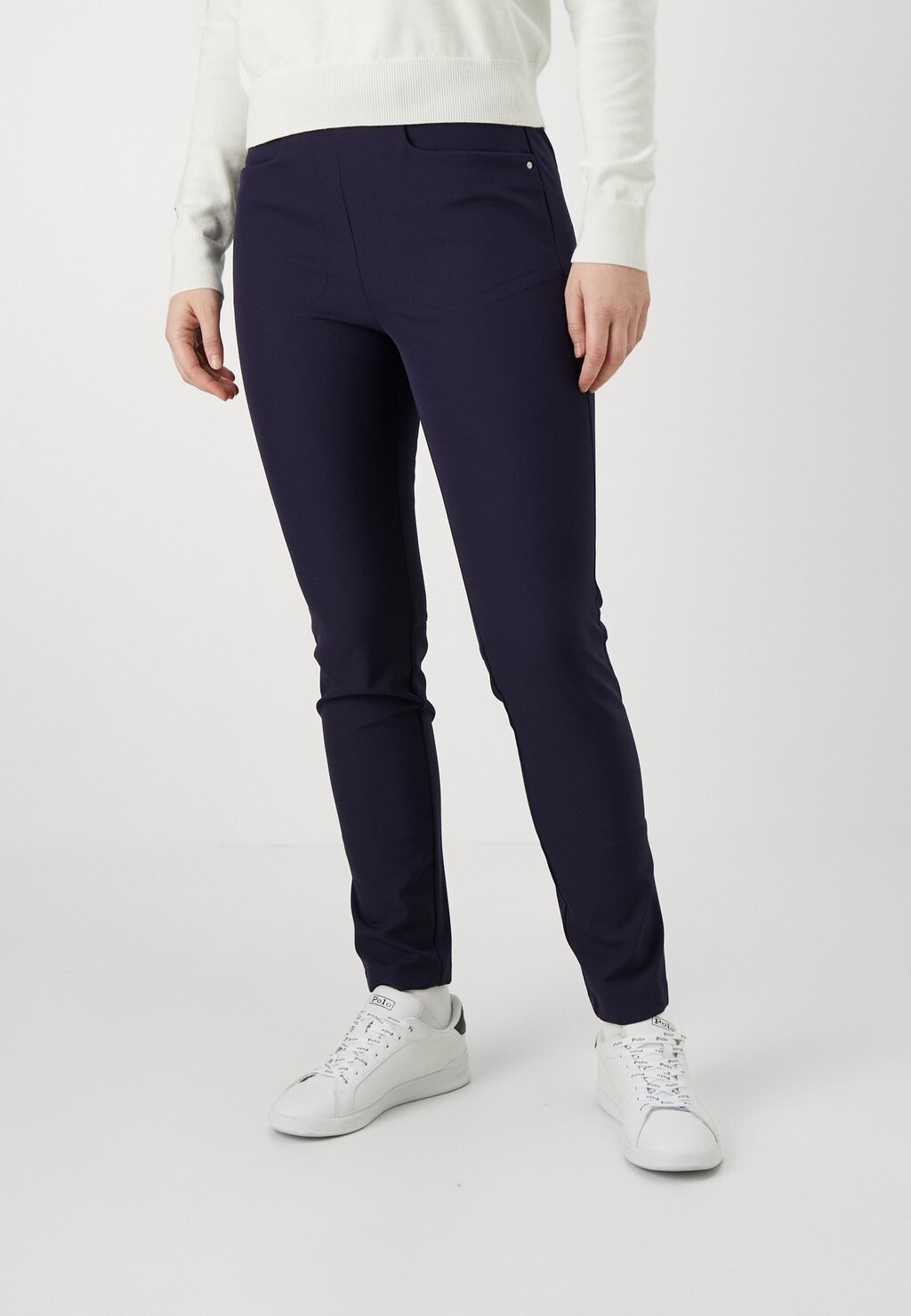 

Брюки Eagle Ankle Flat Front Polo Ralph Lauren, цвет refined navy