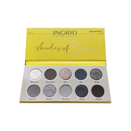 Палетка теней Ingrid Shades Of Grey 15G P1, New1