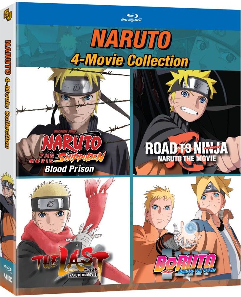 

Blu-Ray диск Naruto 4-Movie Collection Blu-ray