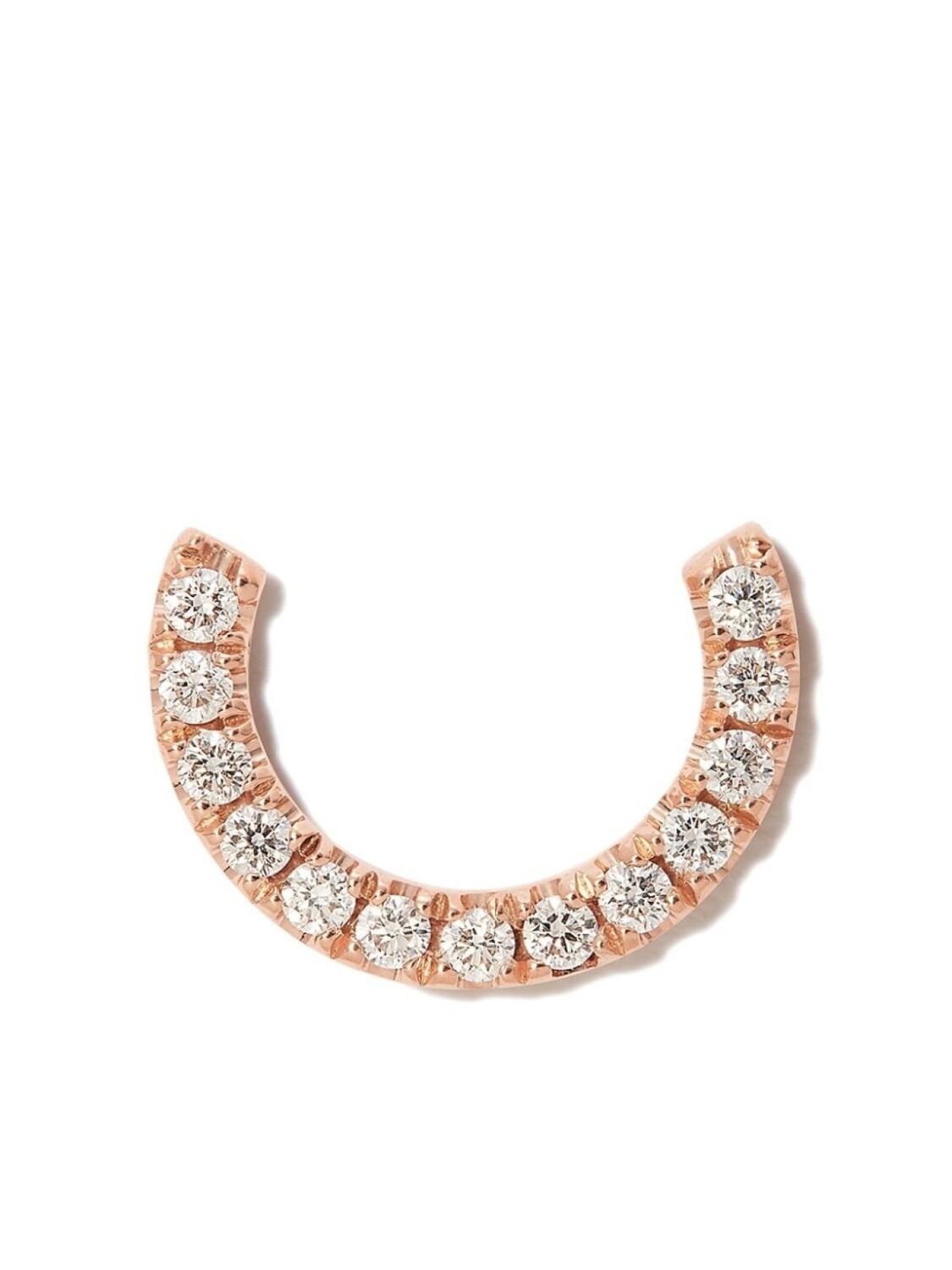 

Серьга Demi Eternity из розового золота с бриллиантами MARIA TASH, розовый