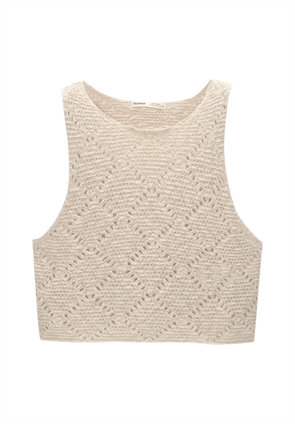 

Топ OPENWORK PULL&BEAR, песочный