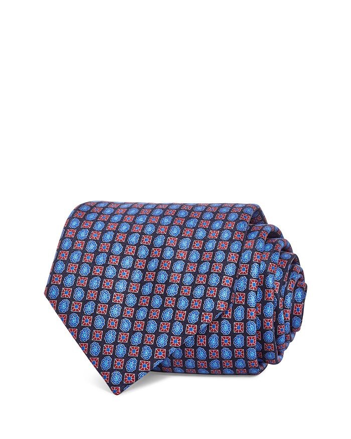 

Классический шелковый галстук в сетку Medallion Zegna