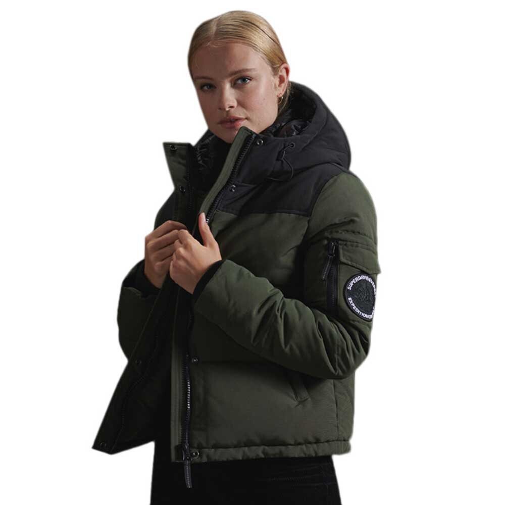 

Куртка Superdry Quilted Everest, зеленый