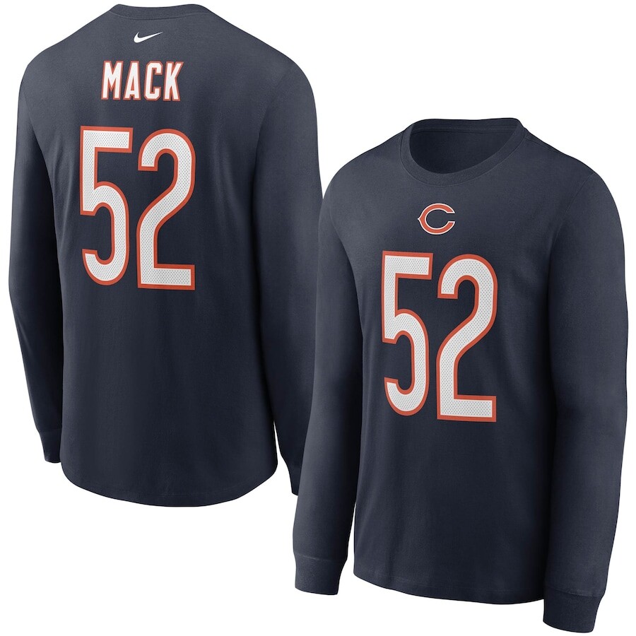 

Футболка с именем и номером Nike Chicago Bears, нави