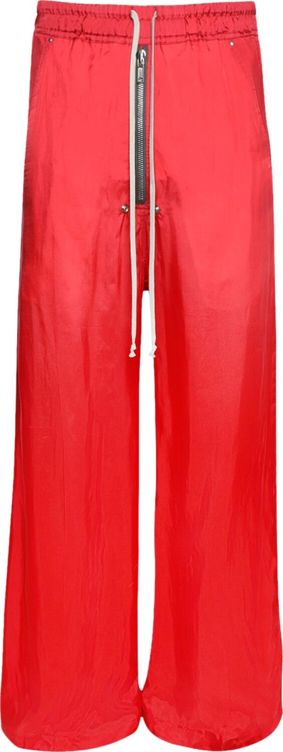 

Брюки Rick Owens Wide Bela 'Cardinal Red', красный