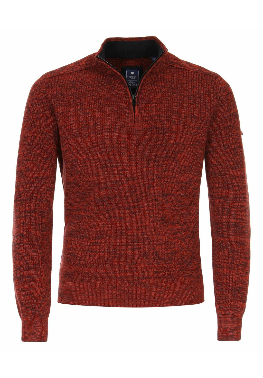 цена Вязаный свитер COMFORT FIT TROYER MIT ZIPPER Redmond, цвет rot
