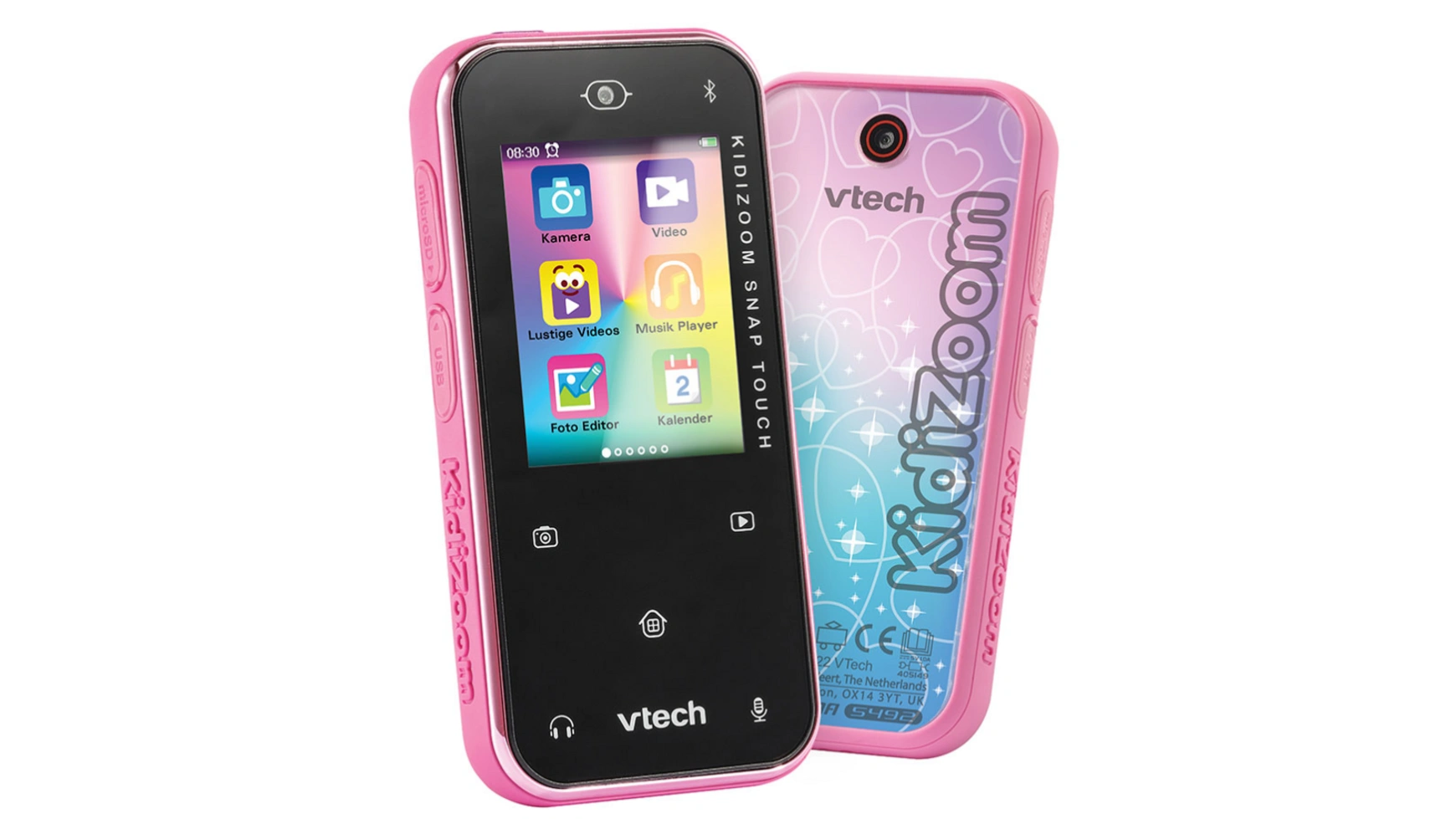 Vtech Kidizoom Snap Touch розовый полный комплект жк дисплея для iphone 5 5s 5c se жк дисплей с кнопкой home и фронтальной камерой полный комплект в сборе дисплей с сенсорным экраном