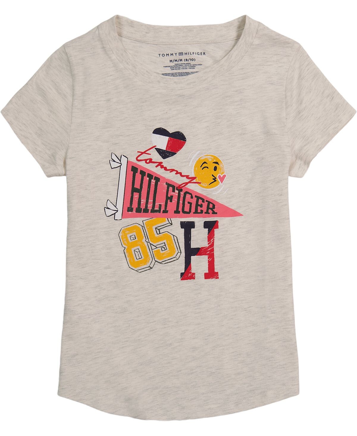 

Футболка с короткими рукавами и пайетками Big Girls Varsity Tommy Hilfiger
