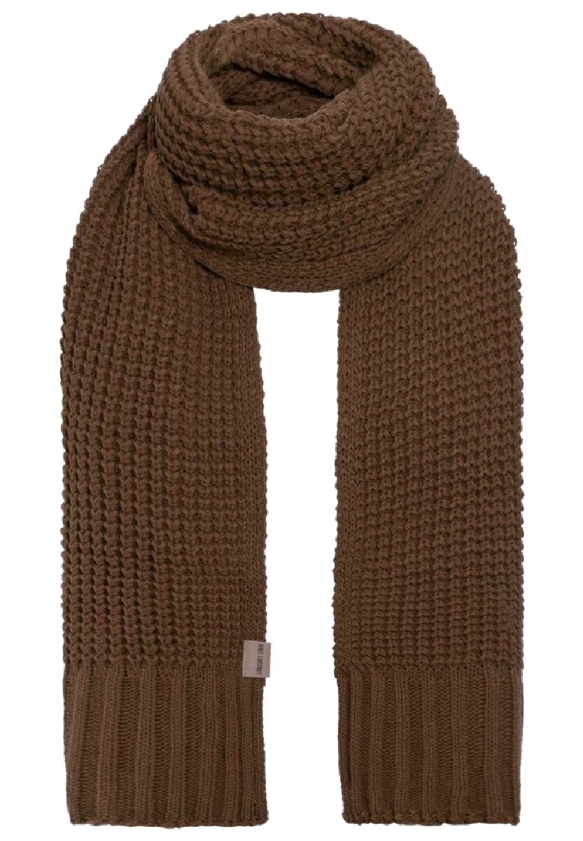 

Шарф ROBIN Knit Factory, цвет tobacco