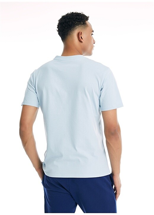 

Синяя мужская футболка с круглым вырезом Ellesse, Синий