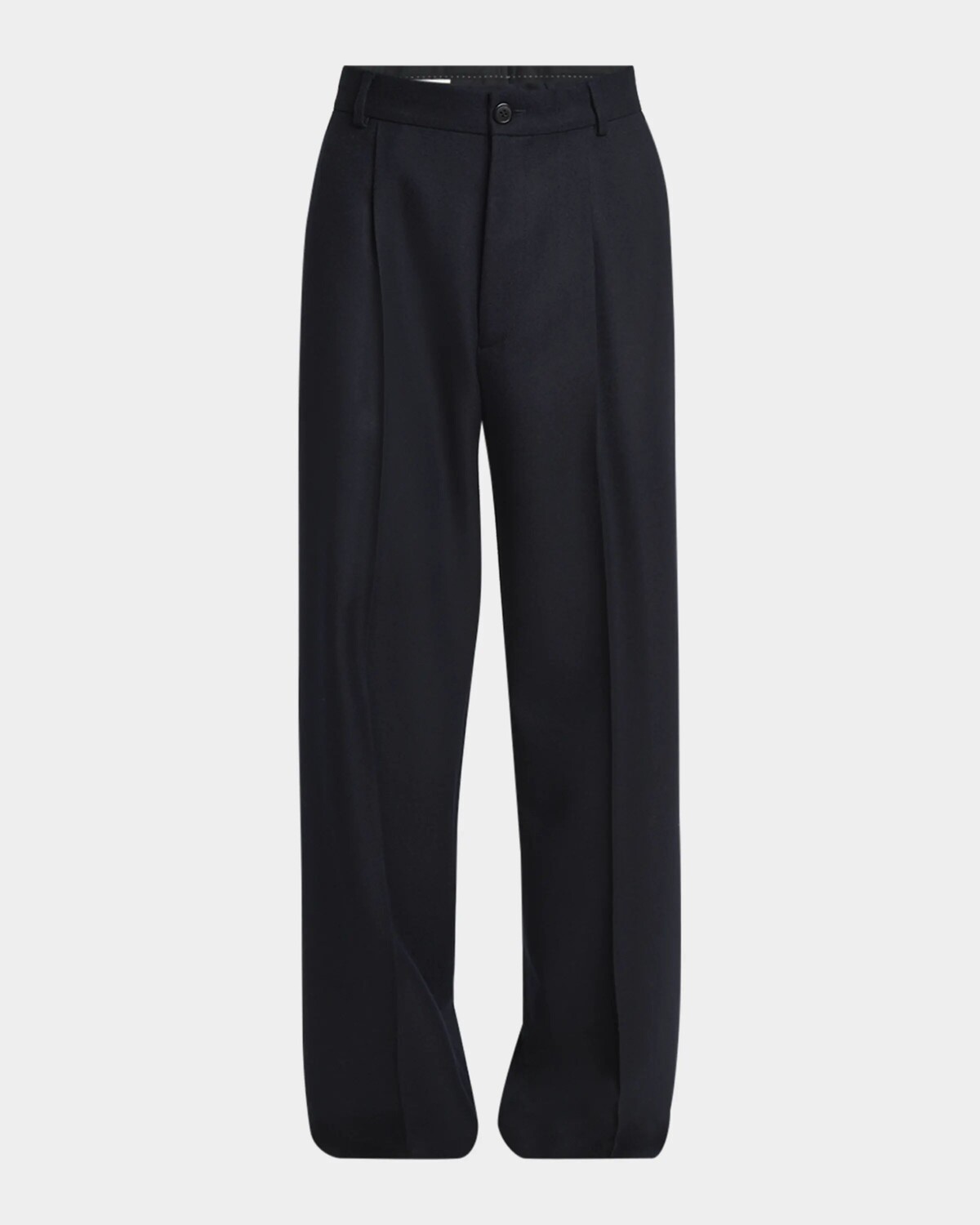 

Мужские шерстяные брюки Penrud Dries Van Noten, темно-синий