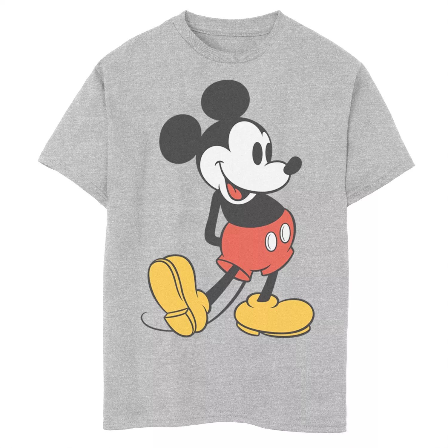 

Винтажная футболка с рисунком Микки Мауса Disney для мальчиков 8–20 лет Licensed Character