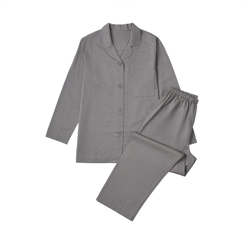 

Мужской пижамный комплект Muji, темно-серый
