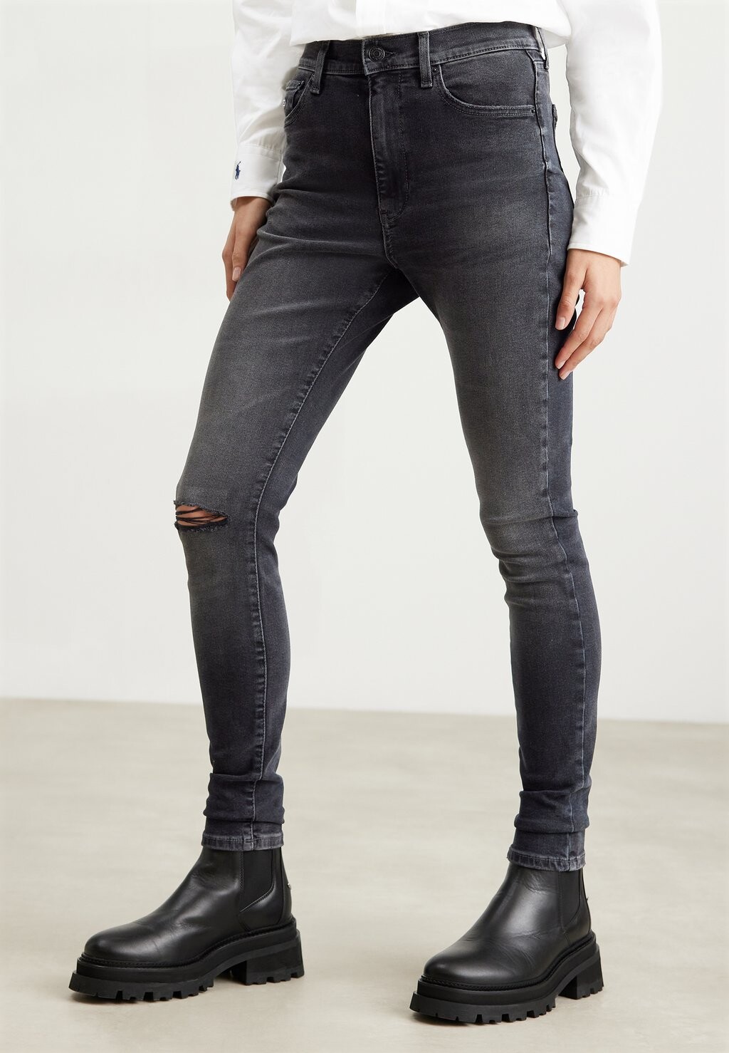 

Джинсы Skinny Fit SYLVIA Tommy Jeans, деним черный