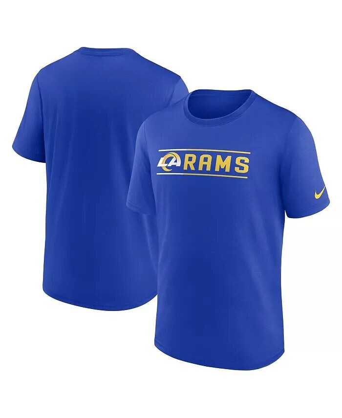 

Мужская футболка Royal Los Angeles Rams Exceed Performance Nike, синий