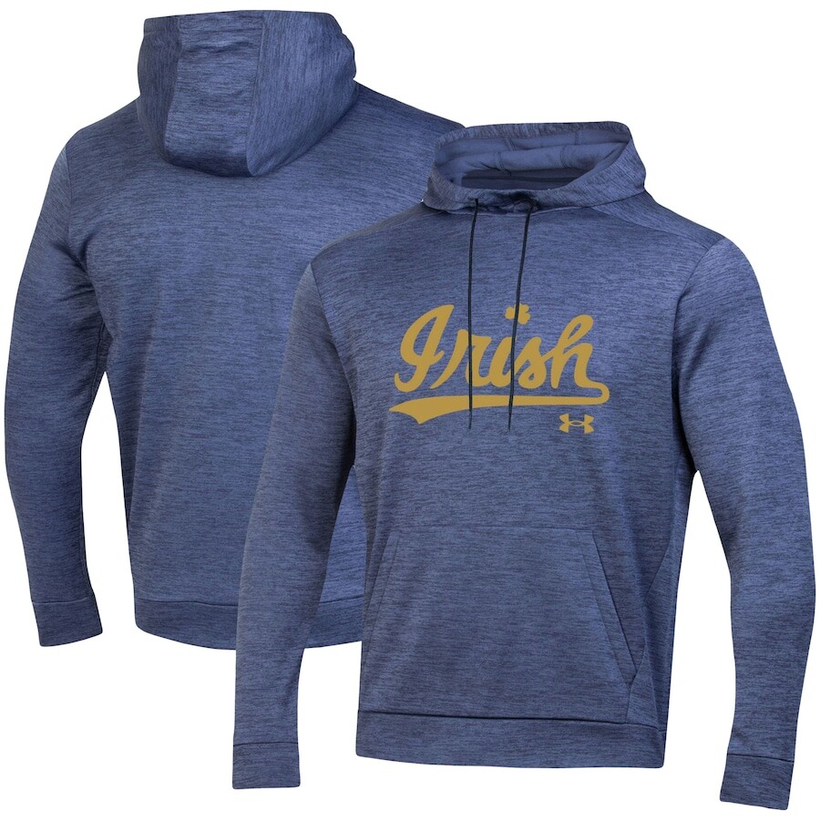 

Пуловер с капюшоном Under Armour Notre Dame Fighting Irish, нави