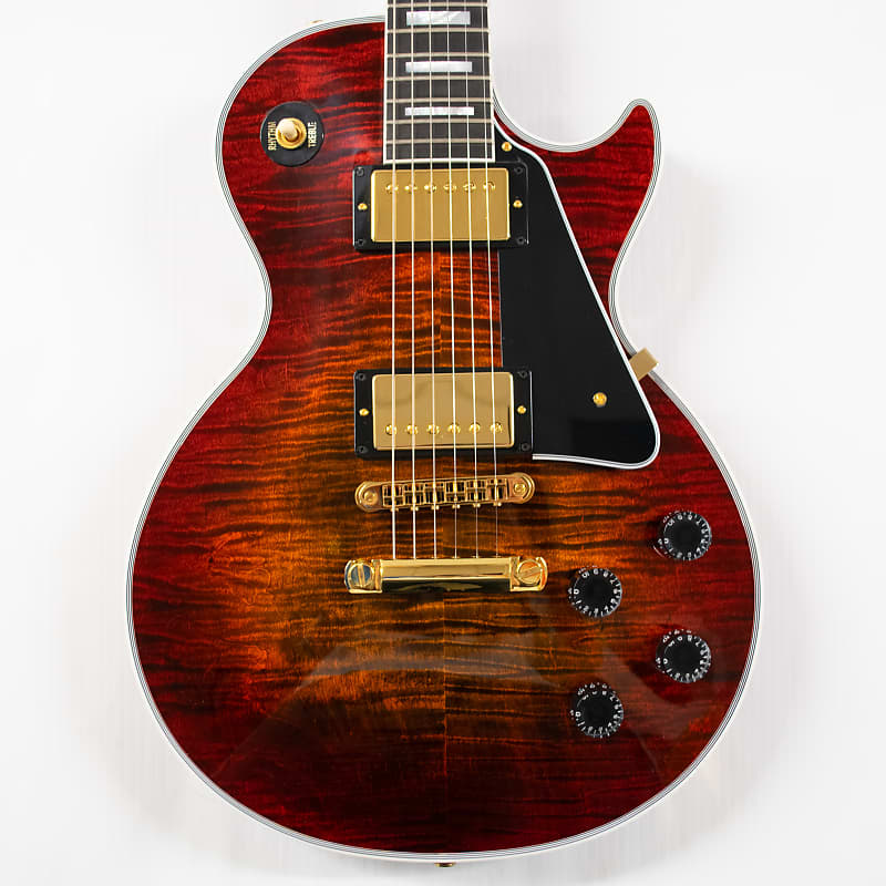 Электрогитара Gibson Les Paul House of Guitars 60th Anniversary Custom Shop - Figured Bengal Burst