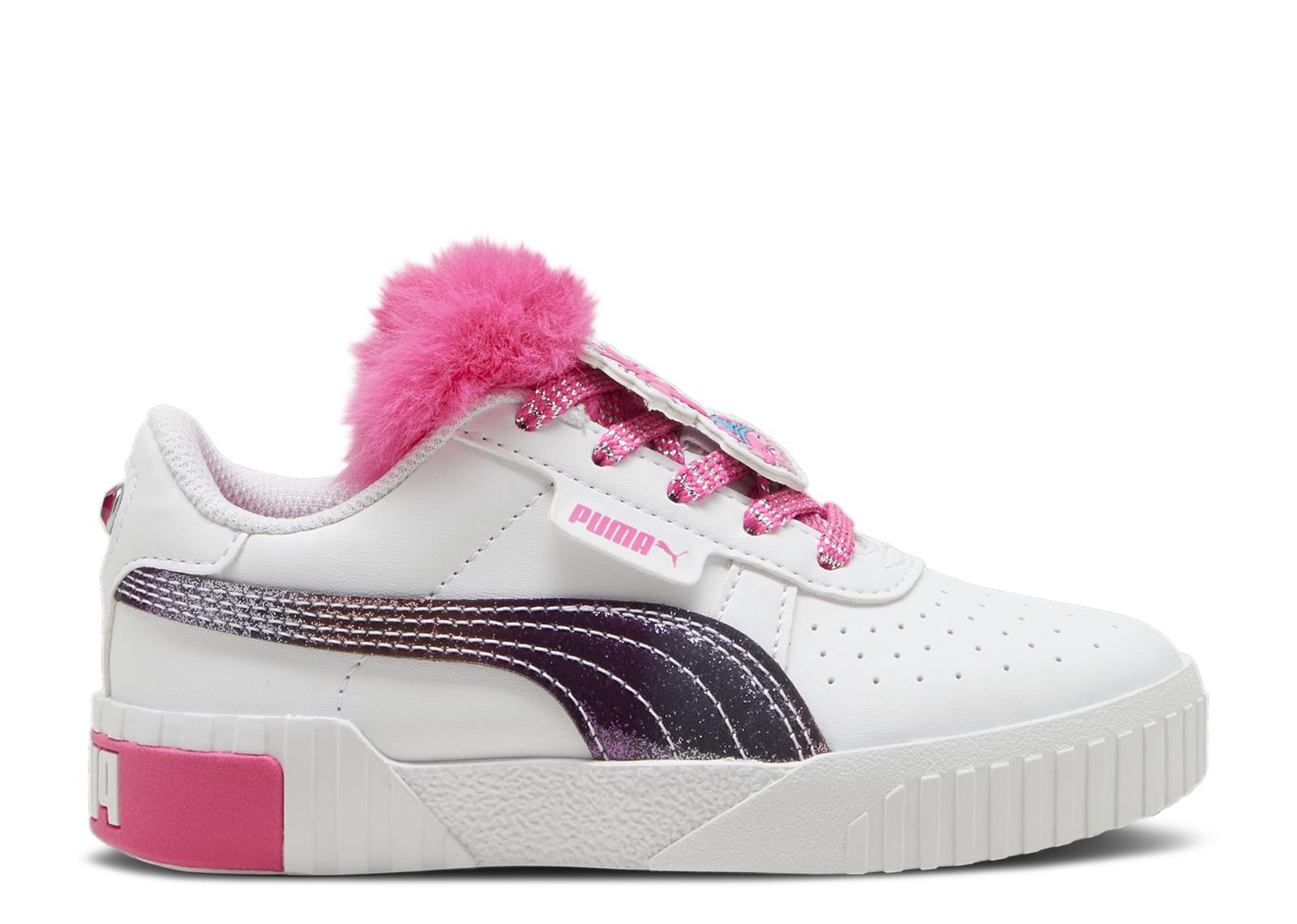 

Кроссовки Puma Trolls X Cali Og Little Kid 'Princess Poppy', белый