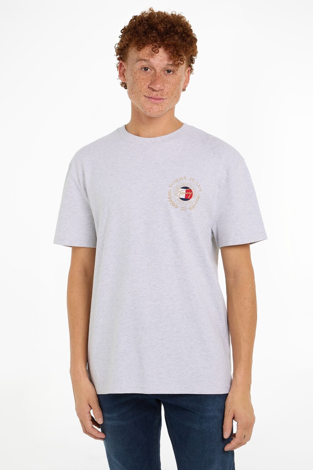 

Футболка Explorer, стандартный крой Tommy Jeans, серый