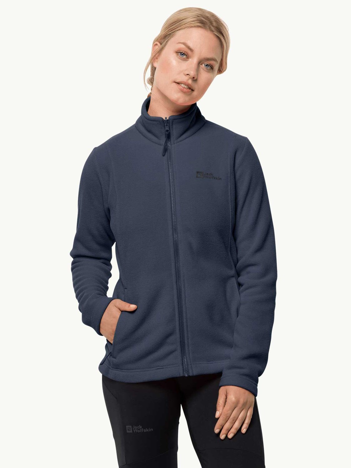 

Толстовка Jack Wolfskin KIRUNA JACKET W, черный