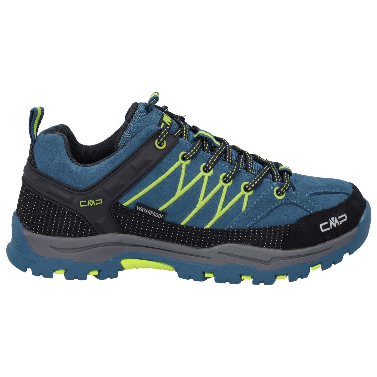 Мультиспортивная обувь Cmp Kid's Rigel Low Trekking Shoes Waterproof, цвет Deep Lake/Acido