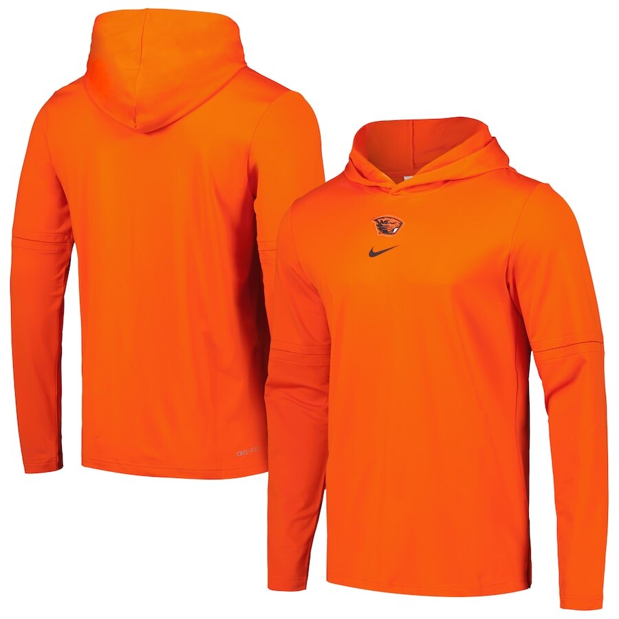 

Футболка с длинным рукавом Nike Oregon State Beavers, оранжевый
