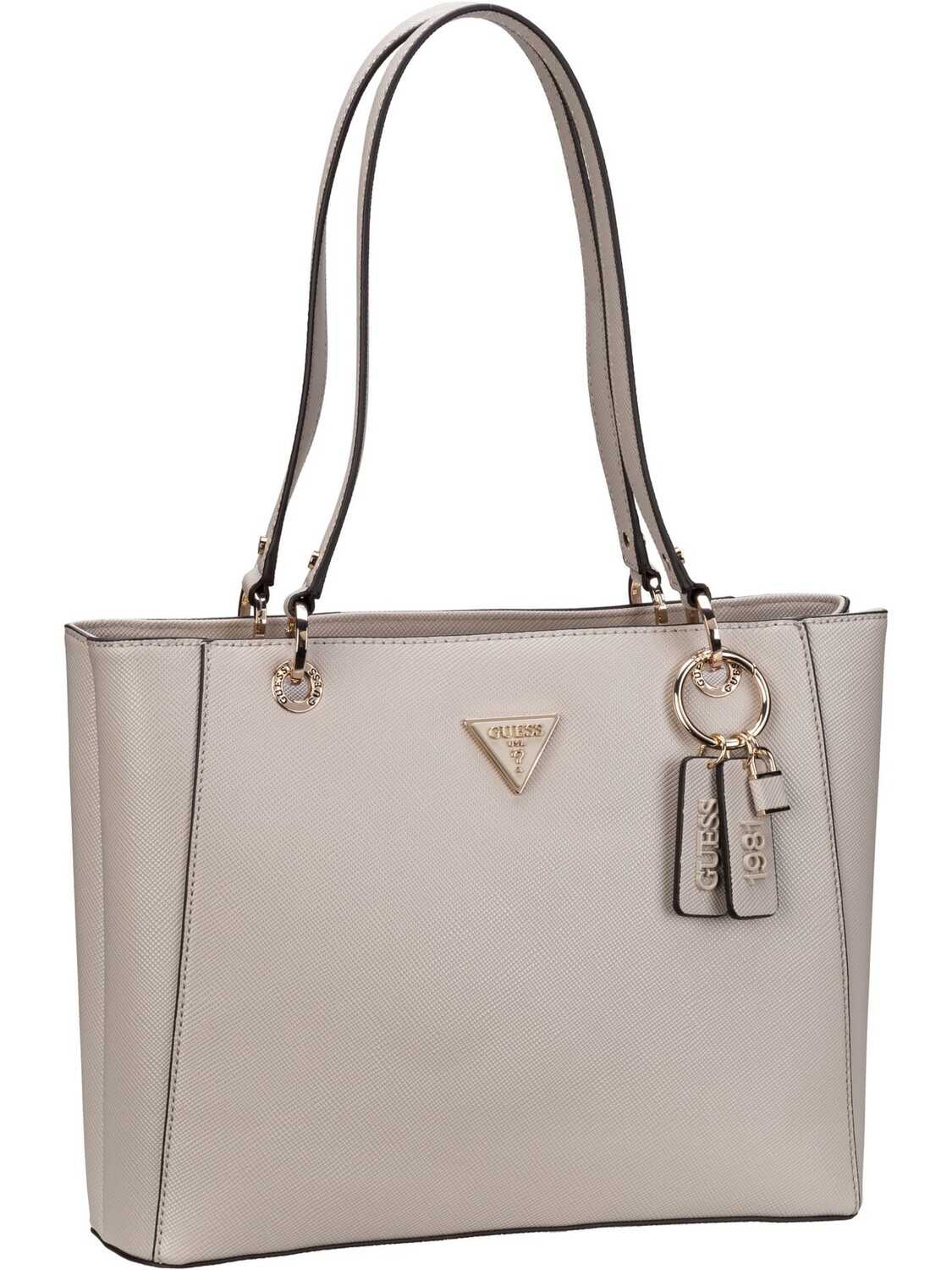 

Сумка шоппер Guess Noelle Noel Tote, серо-коричневый