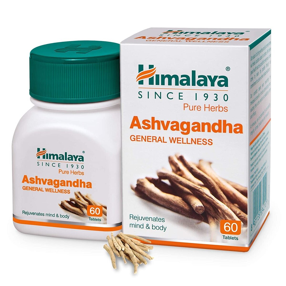

Ashwagandha Энергия и жизненная сила Himalaya Биологически активная добавка, 60 капсул Inna Marka