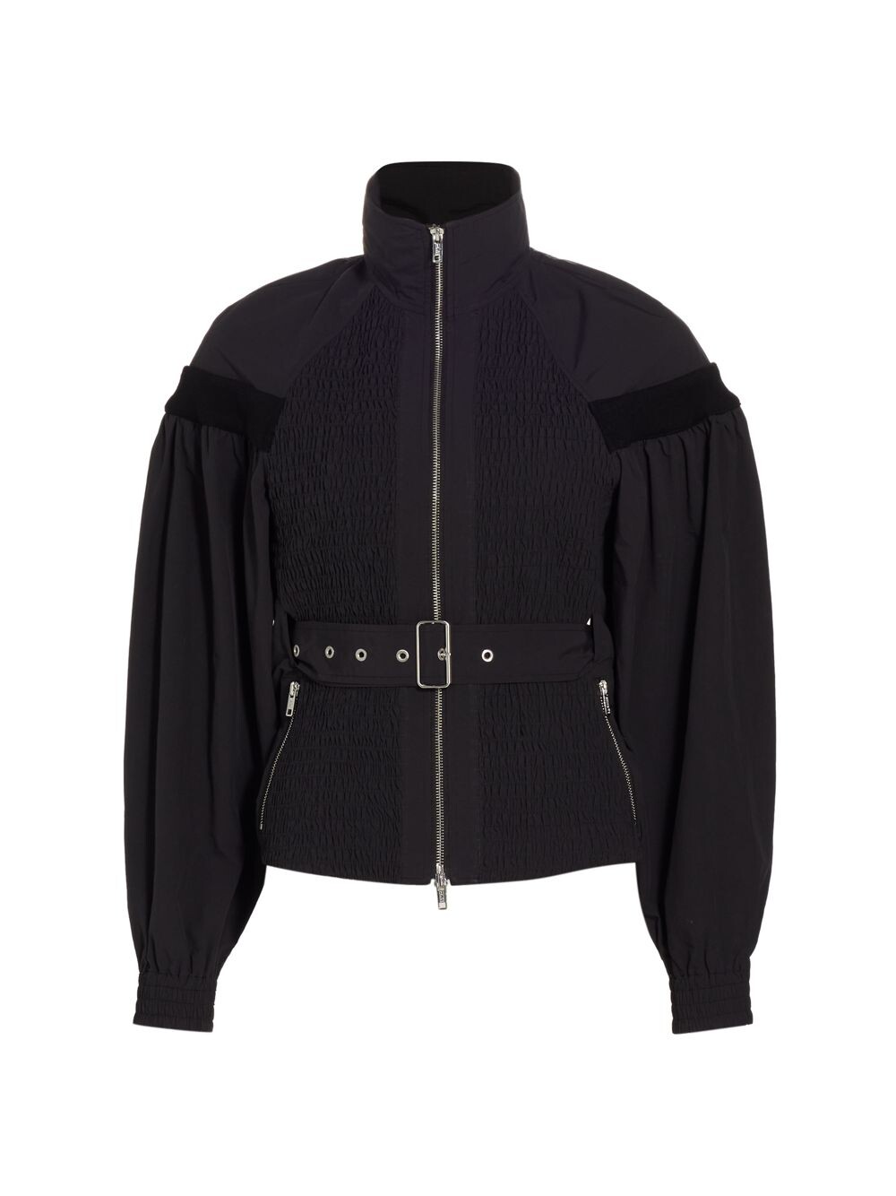 

Присборенная куртка с эффектом потертости 3.1 Phillip Lim, черный