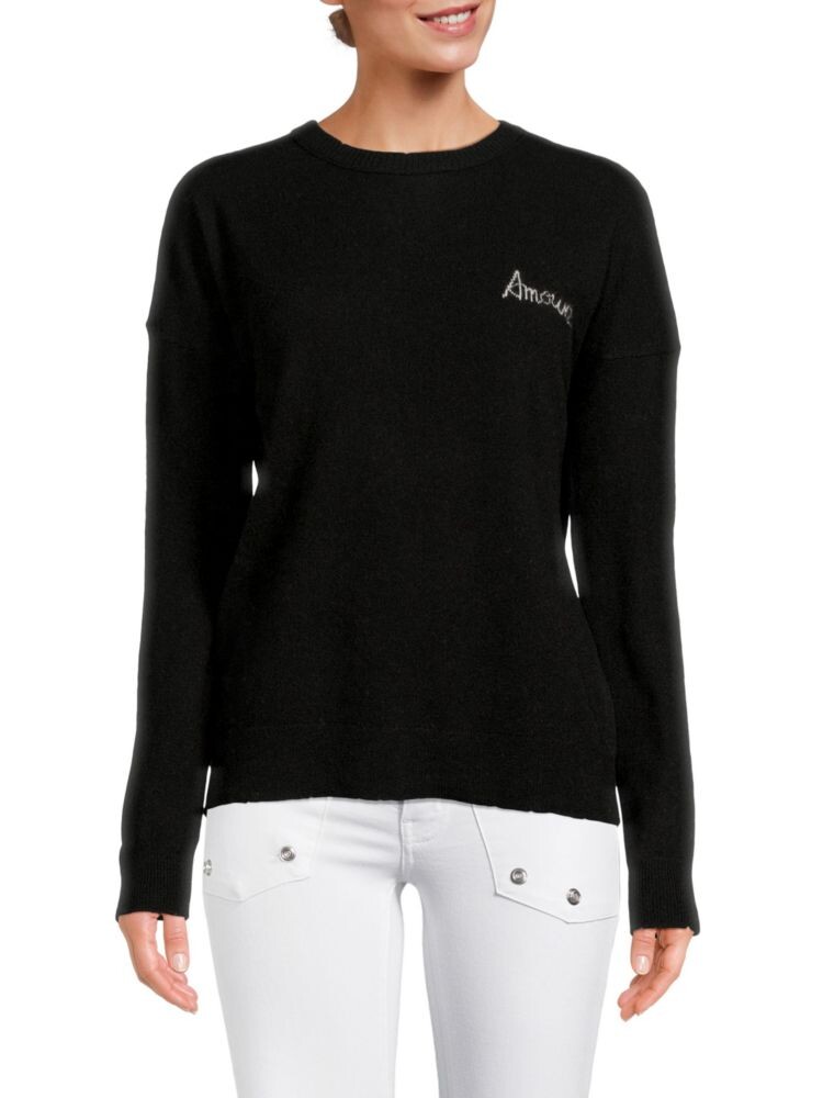 

Свитер Gaby Amour из шерсти и кашемира Zadig & Voltaire, цвет Noir