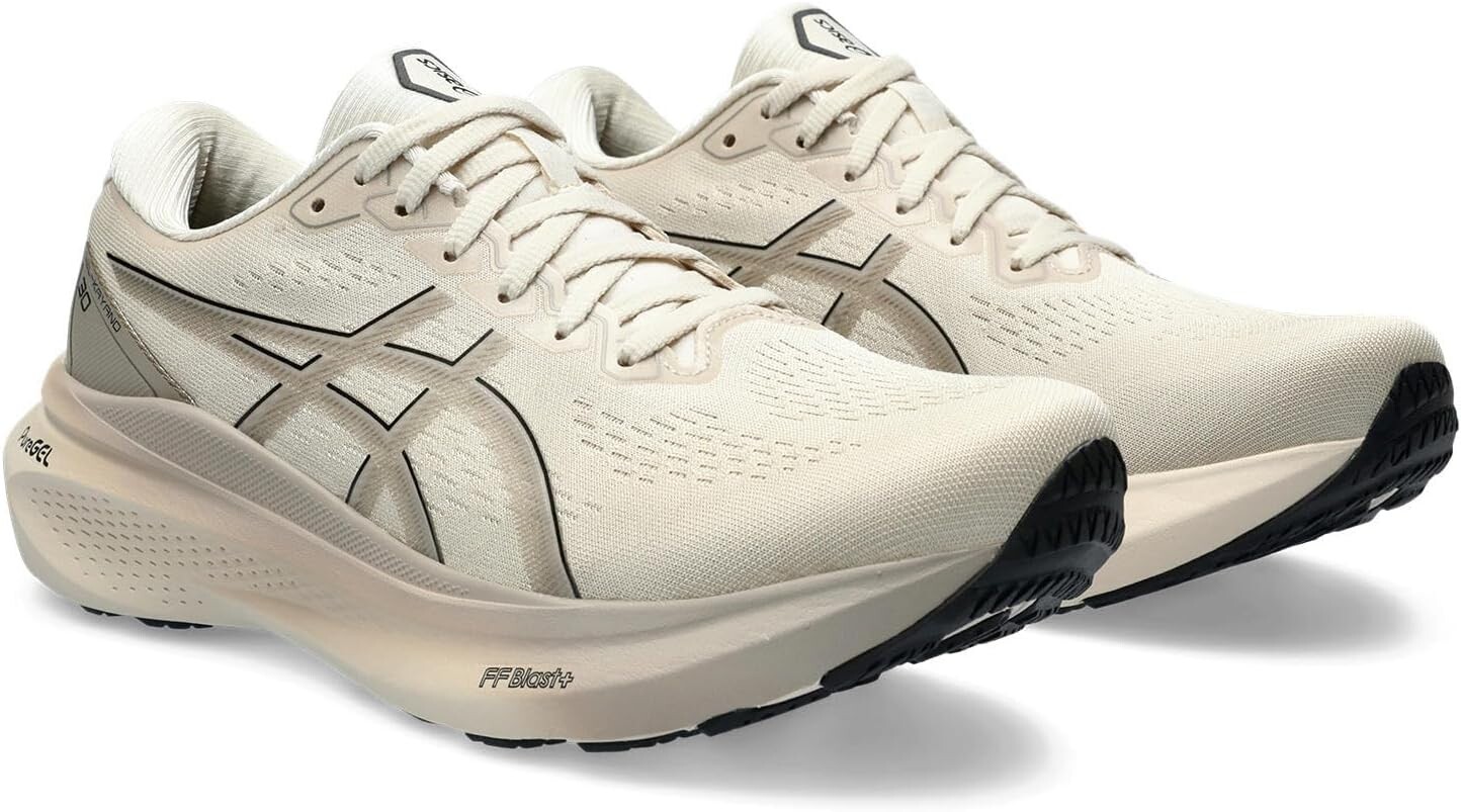 

Кроссовки GEL-Kayano 30 ASICS, цвет Oatmeal/Black
