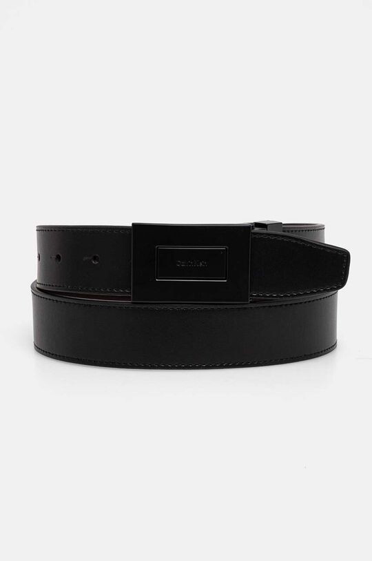

Двусторонний кожаный ремешок Calvin Klein, черный