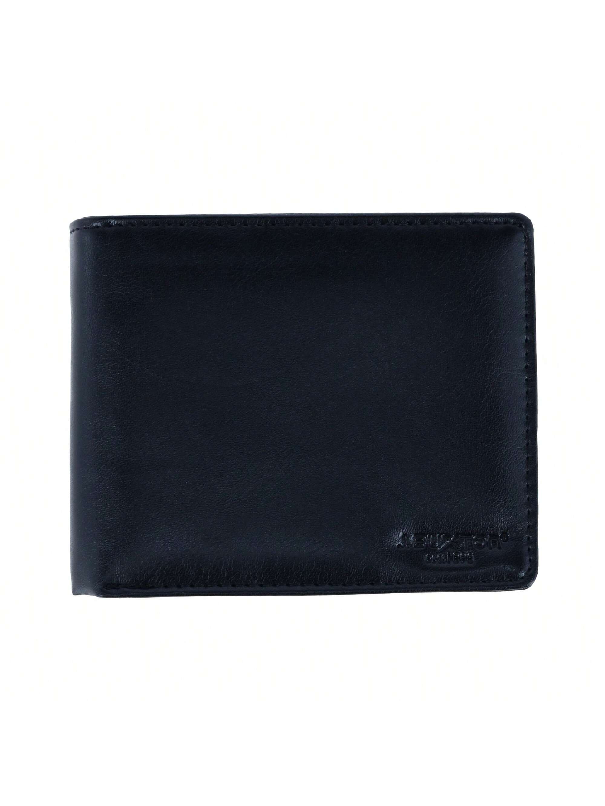цена Мужской кошелек Buxton из веганской кожи с RFID-метками и двойным складыванием, черный