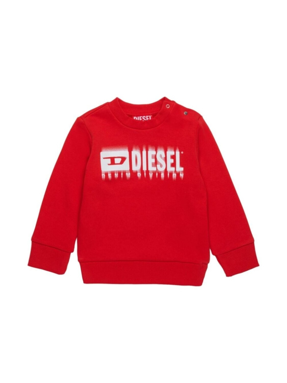 

Diesel Kids толстовка с логотипом, красный