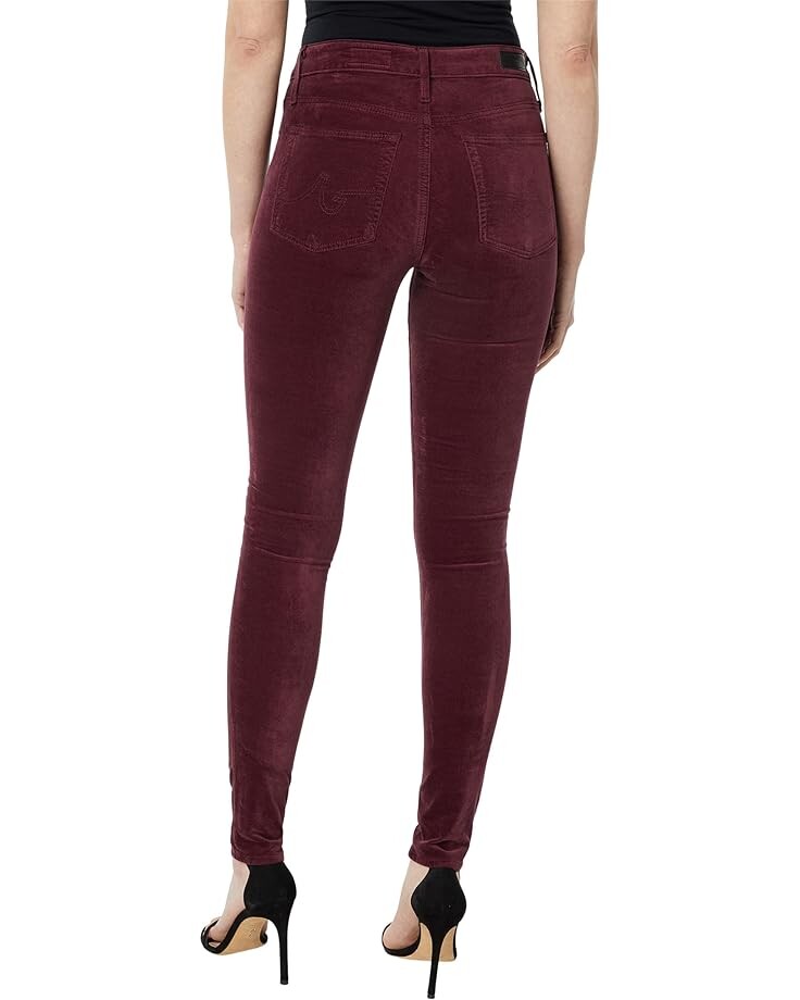 

Брюки AG Jeans Farrah, цвет Maroon Peak